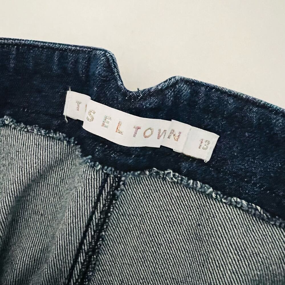 Tinseltown High Rise Skinny Jeans Size 31 Blue NWT - Picture 7 of 11